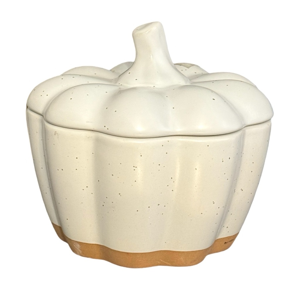 Threshold - 840ml Pumpkin Stoneware Bowl w/Lid.